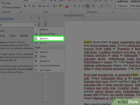 Image intitulée Use "Find" and "Find and Replace" Features in Microsoft Word Documents Step 8